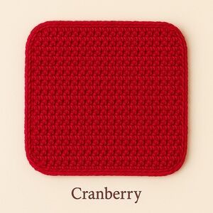 Crochet Washcloth - Handmade Cotton Cloth for Everyday Use